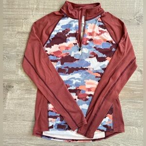 Womens LLBean Half Zip